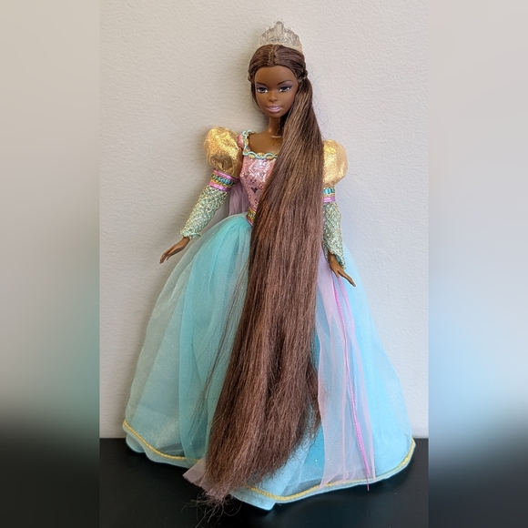 Barbie Other - Barbie | 2005 Rapunzel's Wedding Black AA Barbie, 1994 & 1999 Gowns